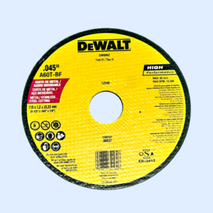 Disco de corte DeWalt 4 1/2"